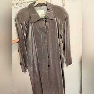 Shimmering metallic grey Jones New York